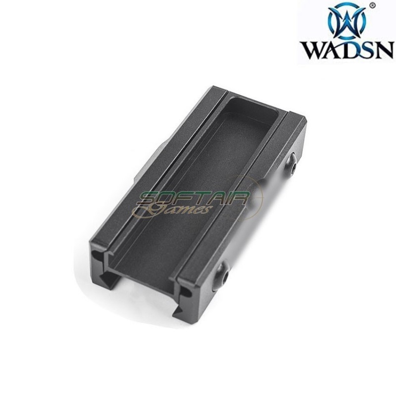 20mm weaver CNC Pocket Panel NERO per Flashlight Pressure Pad wadsn (wd02006-bk-lo)
