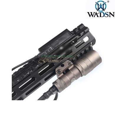 20mm weaver CNC Pocket Panel BLACK for Flashlight Pressure Pad wadsn (wd02006-bk-lo)