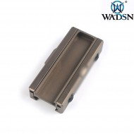20mm weaver CNC Pocket Panel DARK EARTH per Flashlight Pressure Pad wadsn (wd02006-de-lo)