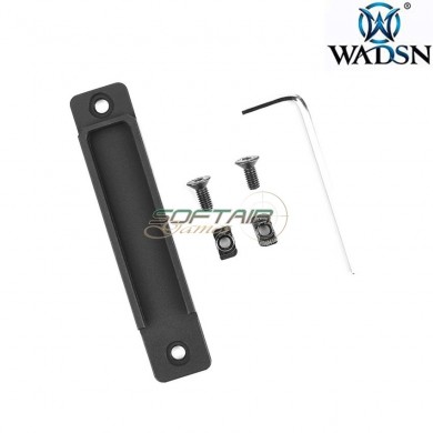 LOC & Keymod CNC pocket panel NERO per Flashlight Pressure Pad wadsn (wd02007-bk-lo)