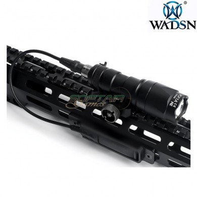 LOC & Keymod CNC pocket panel BLACK for Flashlight Pressure Pad wadsn (wd02007-bk-lo)