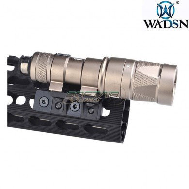 KeyMod & LOC LIGHT mount BLACK for M300/M600 wadsn (wne08043-bk)