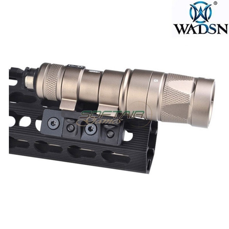 KeyMod & LOC LIGHT mount DARK EARTH per M300/M600 wadsn (wne08043-de)