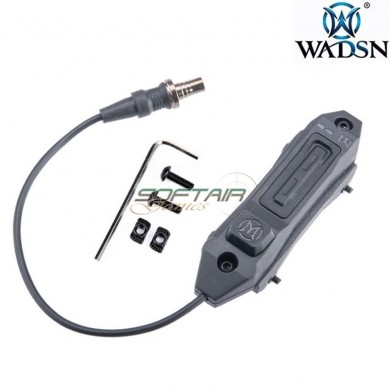 Double function remote pressure switch BLACK for flashlight wadsn (wd07001-bk-lo)
