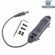 Controllo remoto doppia funzione NERO per torcie wadsn (wd07001-bk-lo)