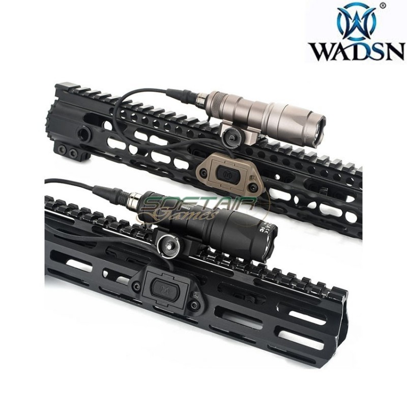 Controllo remoto MOD DARK EARTH per torcie wadsn (wd07019-de-lo)