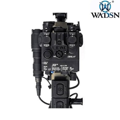 Controllo remoto 2.5mm plug MOD NERO per PEQ devices wadsn (wd07020-bk-lo)