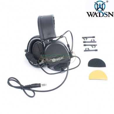 Cuffia basic version Hi-threat TEA Style tier 1 NERA wadsn (wz164-bk)
