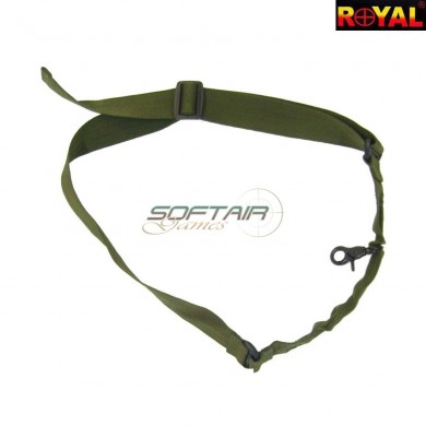 1 point GREEN elastic sling royal (sl07v/bx09v)