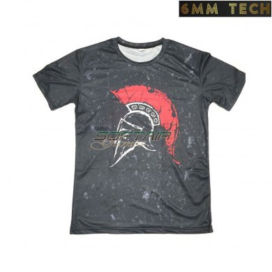 T-shirt SPARTAN type 2 NERA 6MM TECH (6mmt-88-bk-2)