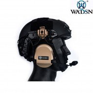 Headset basic version HI-THREAT 1 style FOLIAGE GREEN for helmet wadsn (wz188-fg)