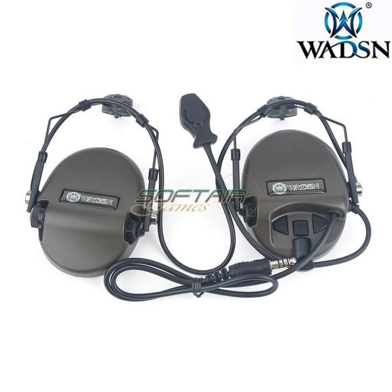 Headset basic version SORD. style TYPE 2 OLIVE DRAB for helmet wadsn (wz192-od)
