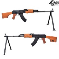 Mitragliatrice elettrica RPK-74 full metal & real wood jing gong (jg-rpk-1101)