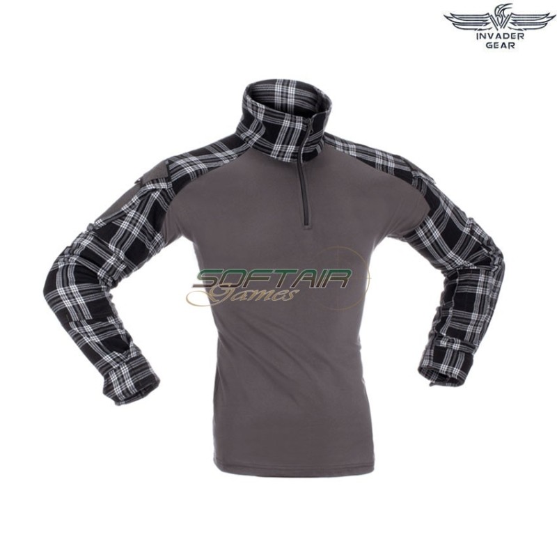 Flannel COMBAT shirt NERA invader gear (ig-fla-bk)