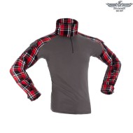 Flannel COMBAT shirt ROSSA invader gear (ig-fla-rd)