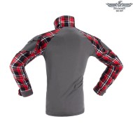 Flannel COMBAT shirt ROSSA invader gear (ig-fla-rd)