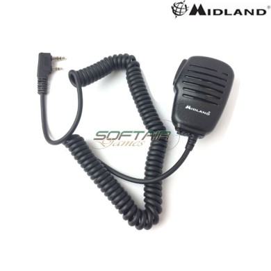 Radio speaker microphone for KENWOOD MA22-LK PRO midland (c1542)