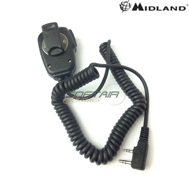 Radio speaker microphone for KENWOOD MA22-LK PRO midland (c1542)