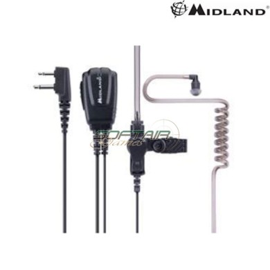 Headset microphone PTT MA31-Secure TX midland (c1545)