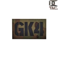 Patch INFRARED Military IR MULTICAM seal team GK6 callsign d.c. tactical (dctac-147-6-mc-ir)