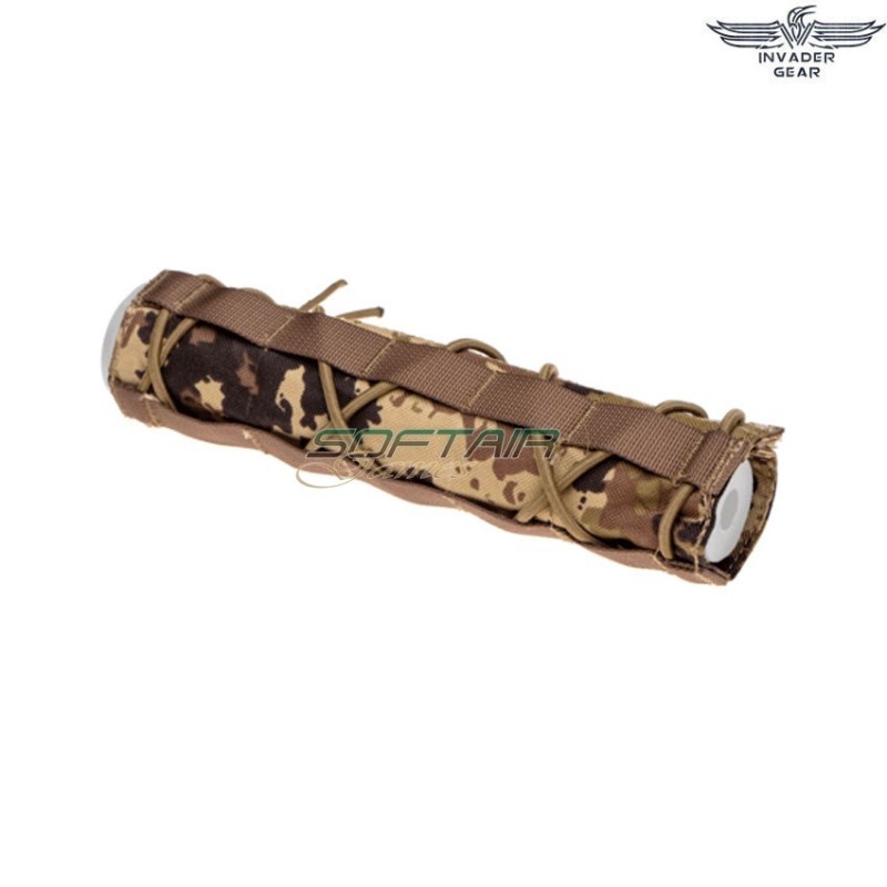 Cover per silenziatore 22cm vegetato invader gear (ig-34783-veg)
