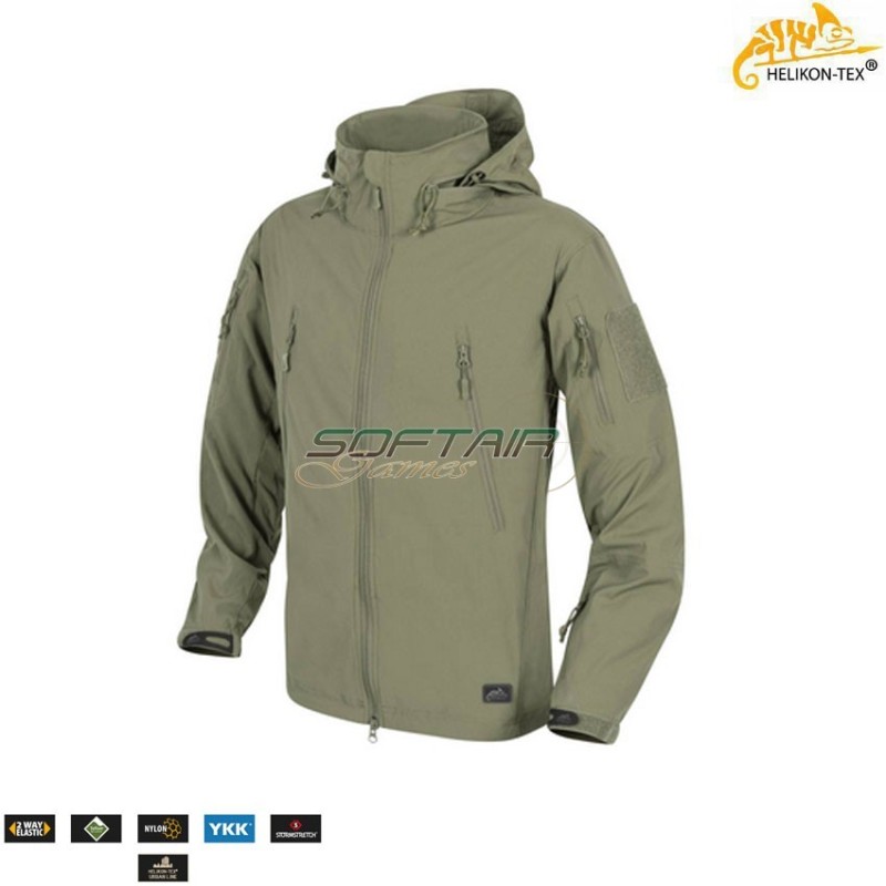 TROOPER Jacket StormStretch® OLIVE GREEN Helikon-tex® (ht-ku-trp-nl-02)