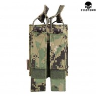 Double Fast Mag Pouch Mp7/thompson/mp40 Aor2 Emerson (cod.em6360aor2)