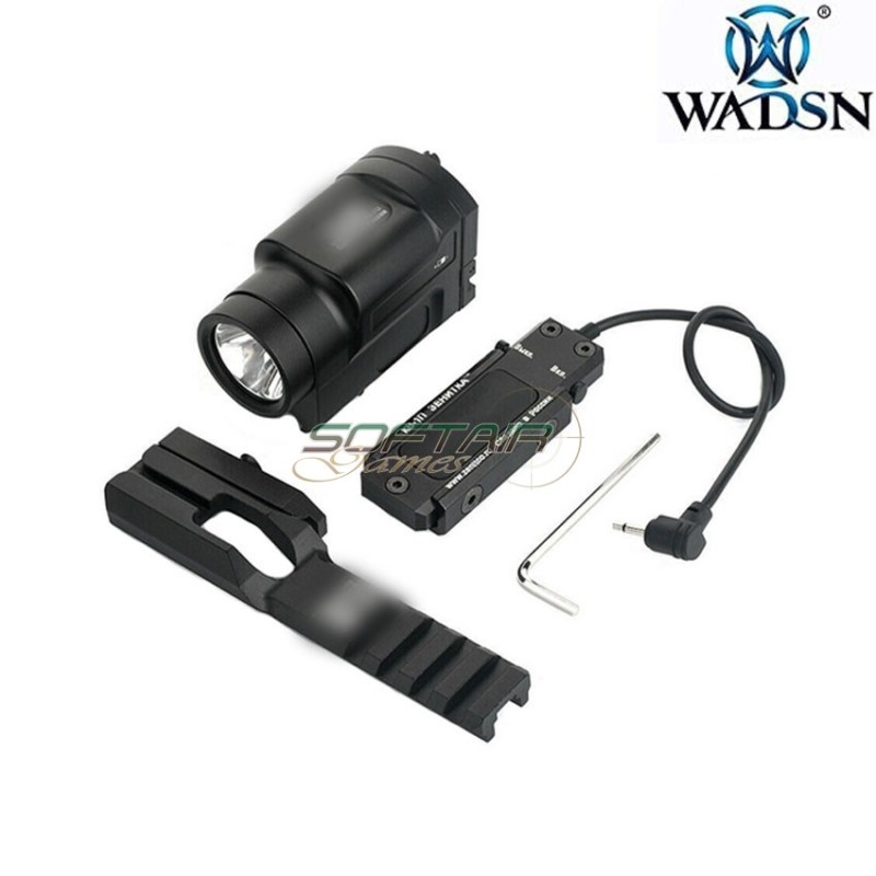 KLESCH K-2P NERA Under Rail torcia c/strobo e Remote Switch wadsn (wd04050-bk-lo)