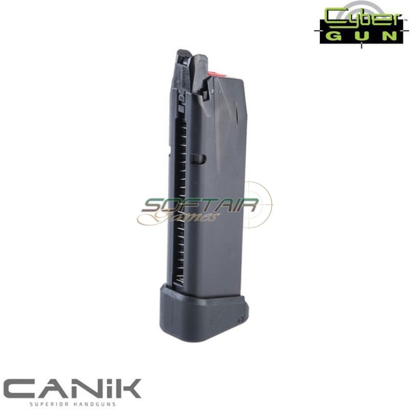 Caricatore a gas 22bb NERO per CANIK TP9 cybergun (CG-CAMG01)
