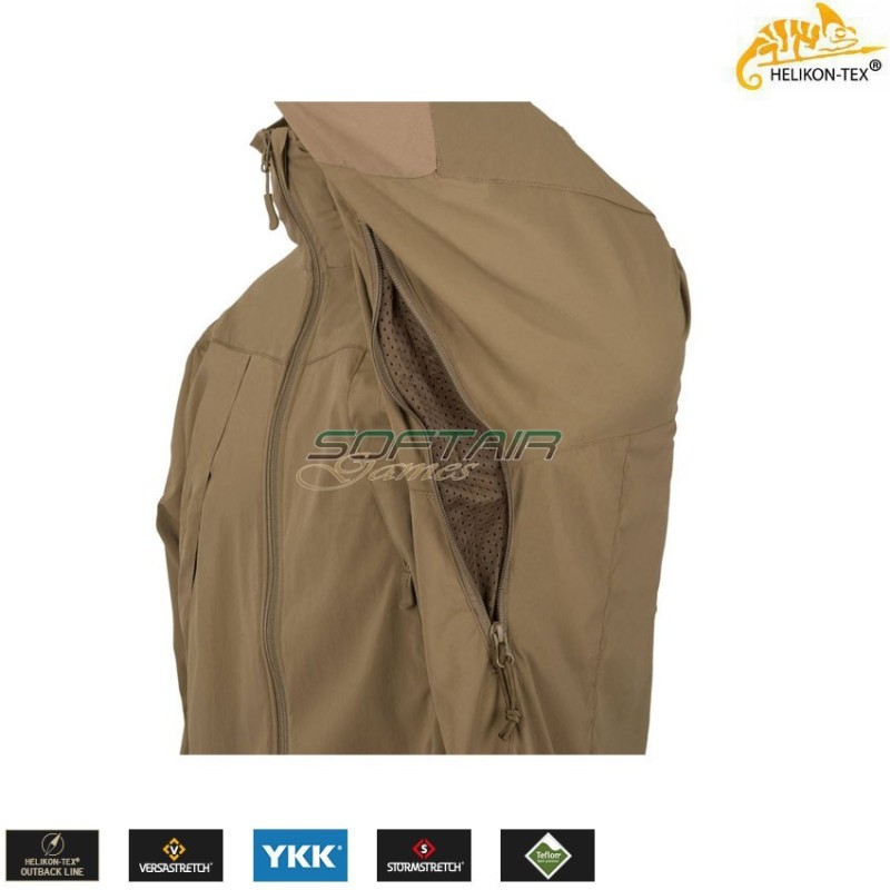 BLIZZARD Jacket® StormStretch® ADAPTIVE GREEN Helikon-tex® (ht-ku-blz-nl-12)