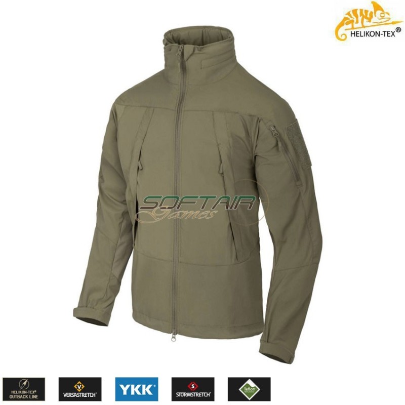 BLIZZARD Jacket® StormStretch® ADAPTIVE GREEN Helikon-tex® (ht-ku-blz-nl-12)