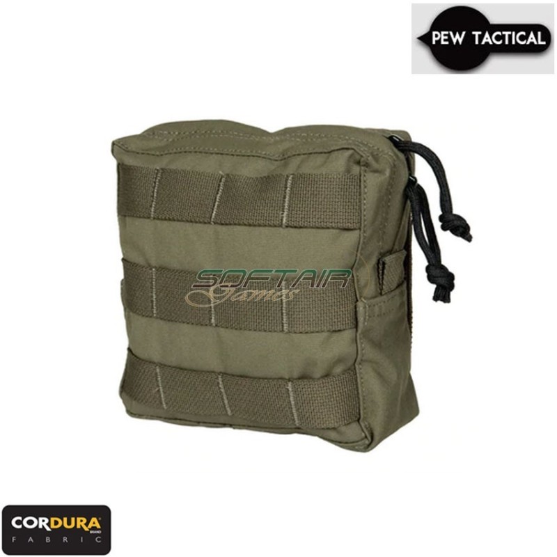 Medium GP Pouch 6x6 RANGER GREEN pew tactical (pew-19-034011)