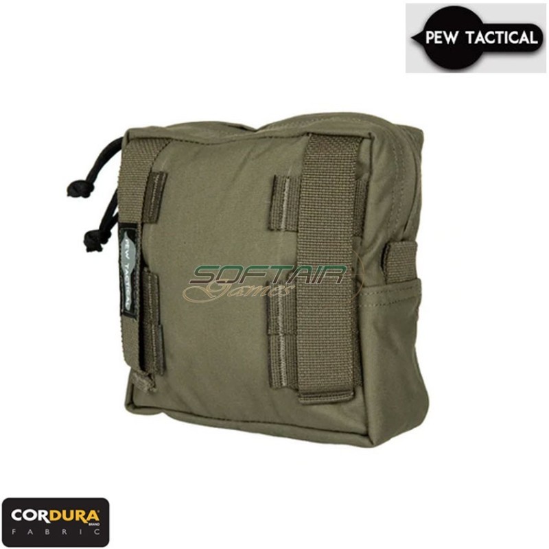 Medium GP Pouch 6x6 RANGER GREEN pew tactical (pew-19-034011)