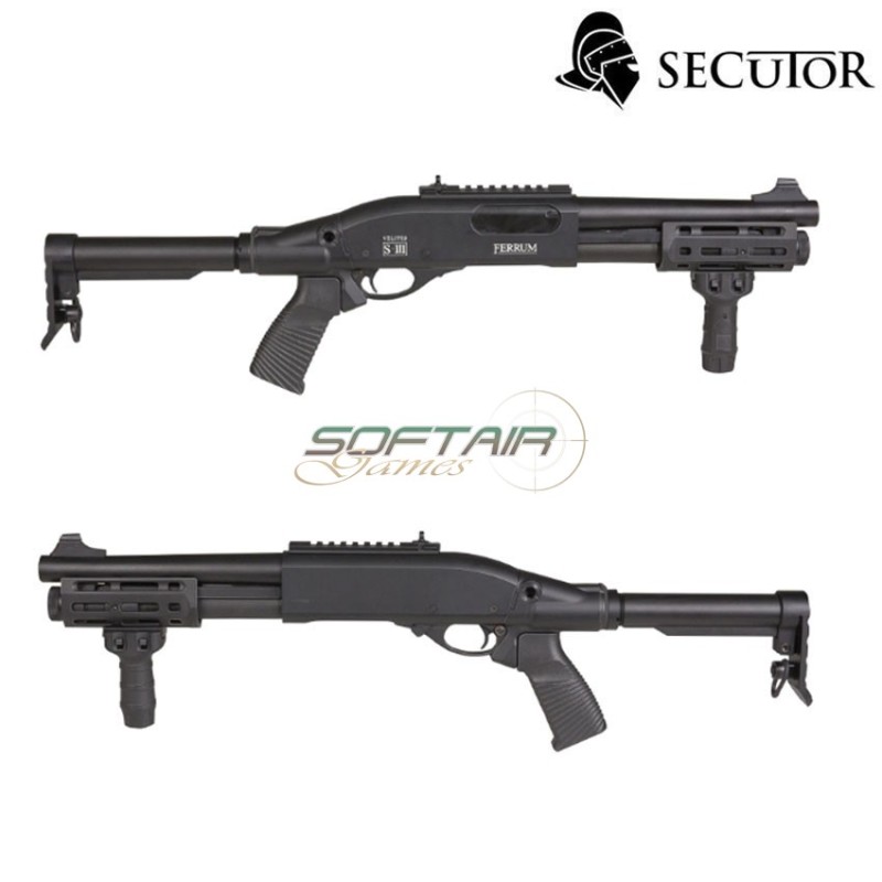 copy of Spring shotgun velites ferrum S-III BLACK secutor (sr-sav0028)