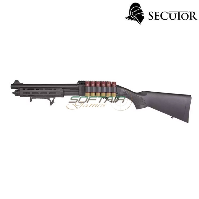 Fucile a molla pompa velites ferrum S-XI NERO secutor (sr-sav0029)