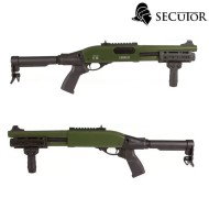 Fucile a molla pompa velites ferrum S-XI NERO secutor (sr-sav0029)