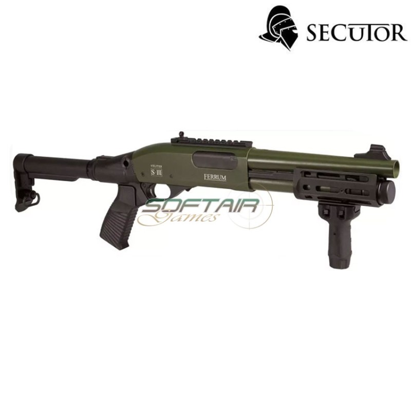 Fucile a molla pompa velites ferrum S-III OD secutor (sr-sav0031)