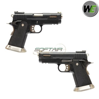 Gas Pistol VELOCIRAPTOR Hi-capa 3.8 E Force Gen2 Black blowback We (we-wh7wet-1)