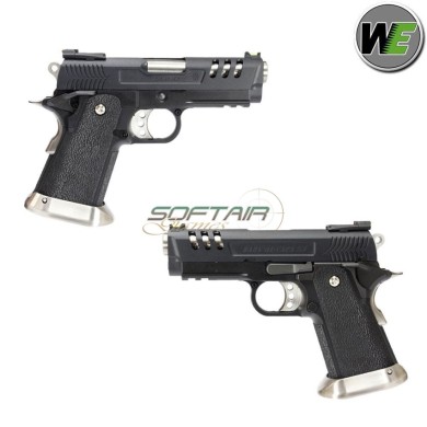 Pistola A Gas DEINONYCHUS Hi-capa 3.8 E Force Gen2 Black Carrello Ventilato Scarellante We (we-wh7wet-3)