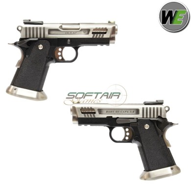 Pistola A Gas VELOCIRAPTOR Hi-capa 3.8 E Force Gen2 Silver Scarellante We (we-wh8wet-1)