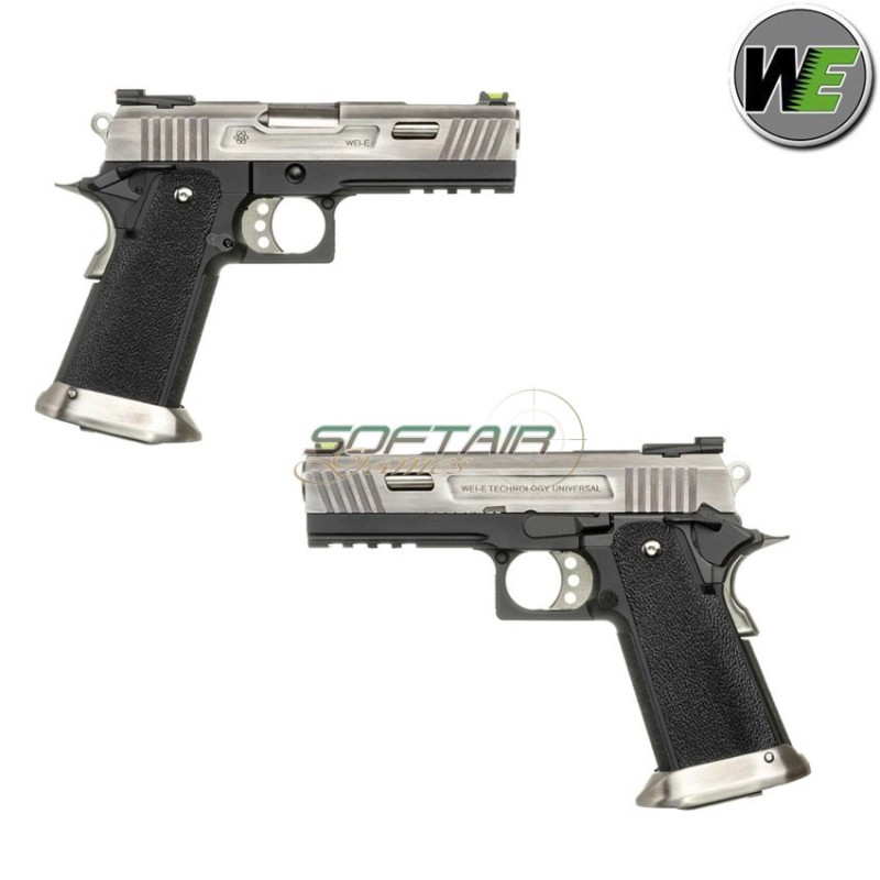 Pistola A Gas Hi-capa 4.3 Force Allosaurus Silver Slide We (we-wh9wet-sv)