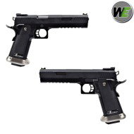 Pistola a gas i.rex hi-capa 6" black + silver barrel we (we-wh18a2-bksv)