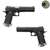 Pistola a gas i.rex hi-capa 6" black + silver barrel we (we-wh18a2-bksv)