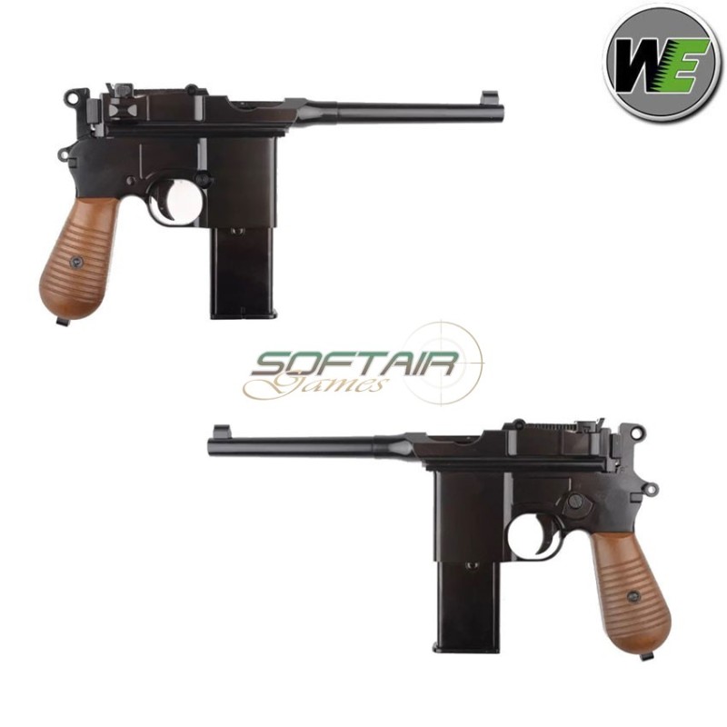 Pistola a gas mauser 712 nera we (we-712b)