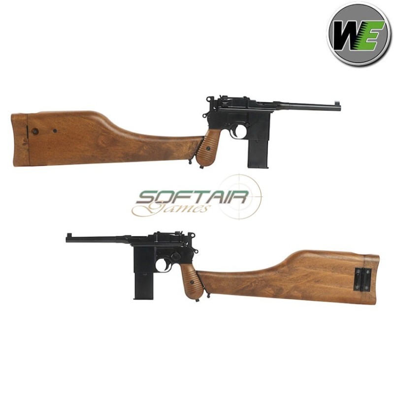 Pistola a gas mauser 712 nera we (we-712b)