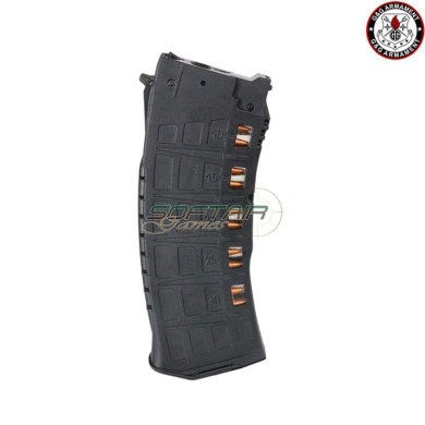 Mid-cap magazine BLACK 120bb for GK12 g&g  (gg-08196)
