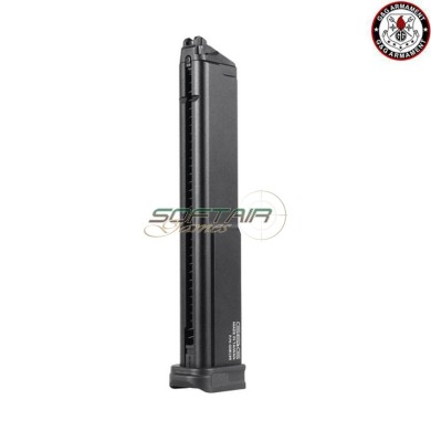 Caricatore CO2 50bb LIGHTWEIGHT long per smc-9/gtp9 g&g (gg-08199)