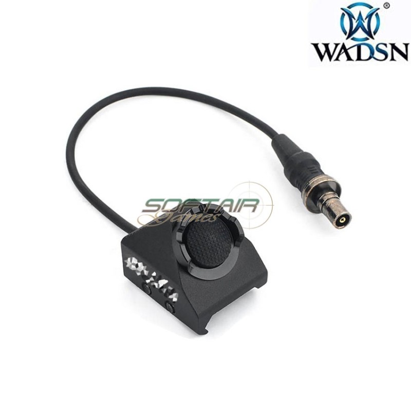 Tactical UT button 20mm rail SF plug remote switch NERO wadsn (wd07010-bk-lo)