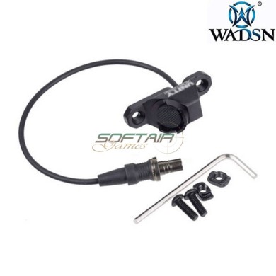Tactical UT button LC SF plug remote switch BLACK wadsn (wd07013-bk-lo)