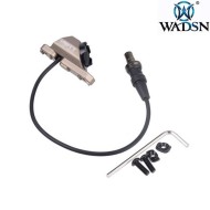 Tactical UT button LC SF plug remote switch DARK EARTH wadsn (wd07013-de-lo)
